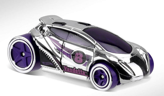 Hot Wheels 2017 #298/365, Vandetta, NEW/LOOSE, chrome