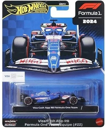 Hot Wheels 2025 Premium Formula 1 - Visa Cash App RB Formula One Team (#22)