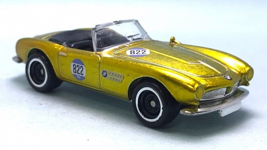 Hot Wheels 2024 #067/250 BMW 507, SUPER TREASURE HUNT, NEW/LOOSE, spectraflame yellow
