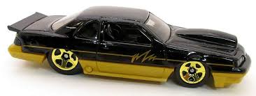 Hot Wheels 2023 #056/250, 1988 Ford T-Bird, black