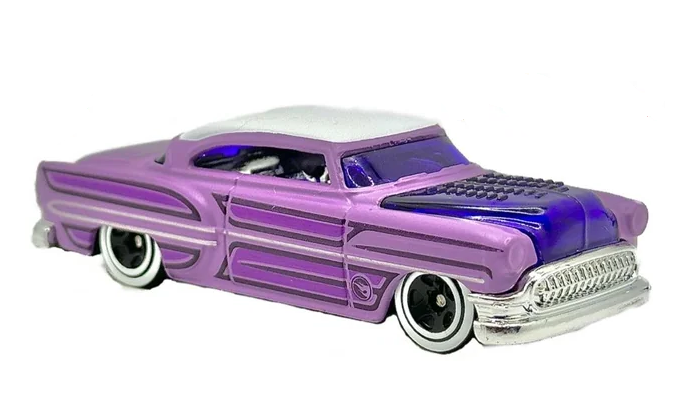 Hot Wheels 2024 #100/250 Custom '53 Chevy, TREASURE HUNT, NEW/LOOSE, purple