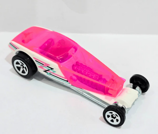 Hot Wheels 2025 #069/250 Hi Roller, NEW/LOOSE, transparent pink