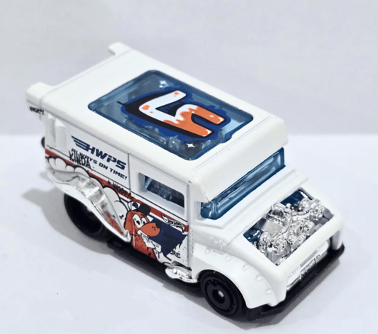 Hot Wheels 2024 #164/250 Mailed It!, NEW/LOOSE, white