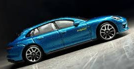 Hot Wheels 2025 Hybrid Speed 4/5 Porsche Panamera Turbo S E-Hybrid Sport, NEW/LOOSE, blue