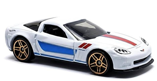 Hot Wheels 2026 #189/250, '11 Corvette Grand Sport, NEW/LOOSE, white