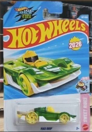 Hot Wheels 2026 #197/250, Mad Drip, green