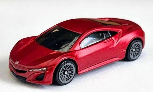 Hot Wheels 2026 Multipack Exclusive, '17 Acura NSX, NEW/LOOSE, satin red
