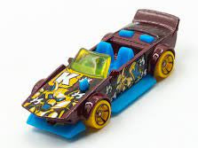 Hot Wheels 2023 #015/250 Track Manga, NEW/LOOSE, oxblood