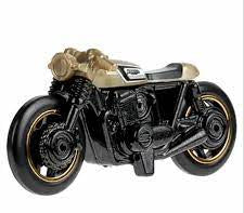 Hot Wheels 2025 #150/250 Honda CB750 Cafe', RETAILER EXCLUSIVE, NEW/LOOSE, gold