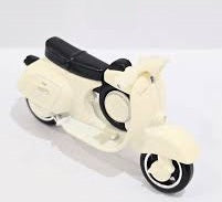 Hot Wheels 2025 #177/250 Vespa 90 SS Super Sprint (1966), NEW/LOOSE, white