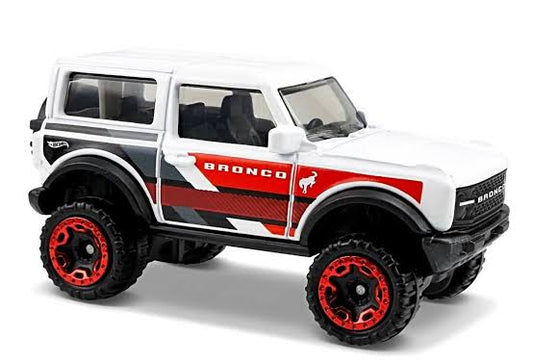 Hot Wheels 2026 #213/250, '21 Ford Bronco, NEW/LOOSE, white
