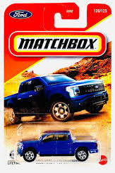 Matchbox 2026 #120/125, 2022 Ford F-150 Lightning, blue
