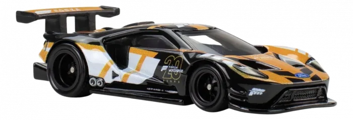 Hot Wheels 2025 Pop Culture Mix 5, 2016 Ford GT Race, NEW/LOOSE, black