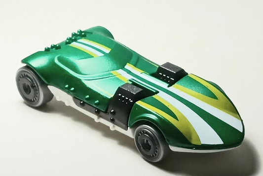 Hot Wheels 2024 #027/250 HW Braille Racer - Twin Mill, NEW/LOOSE, green