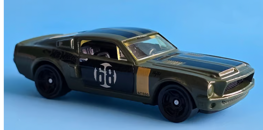 Hot Wheels 2026 #184/250, '68 Shelby GT500, NEW/LOOSE, dark green