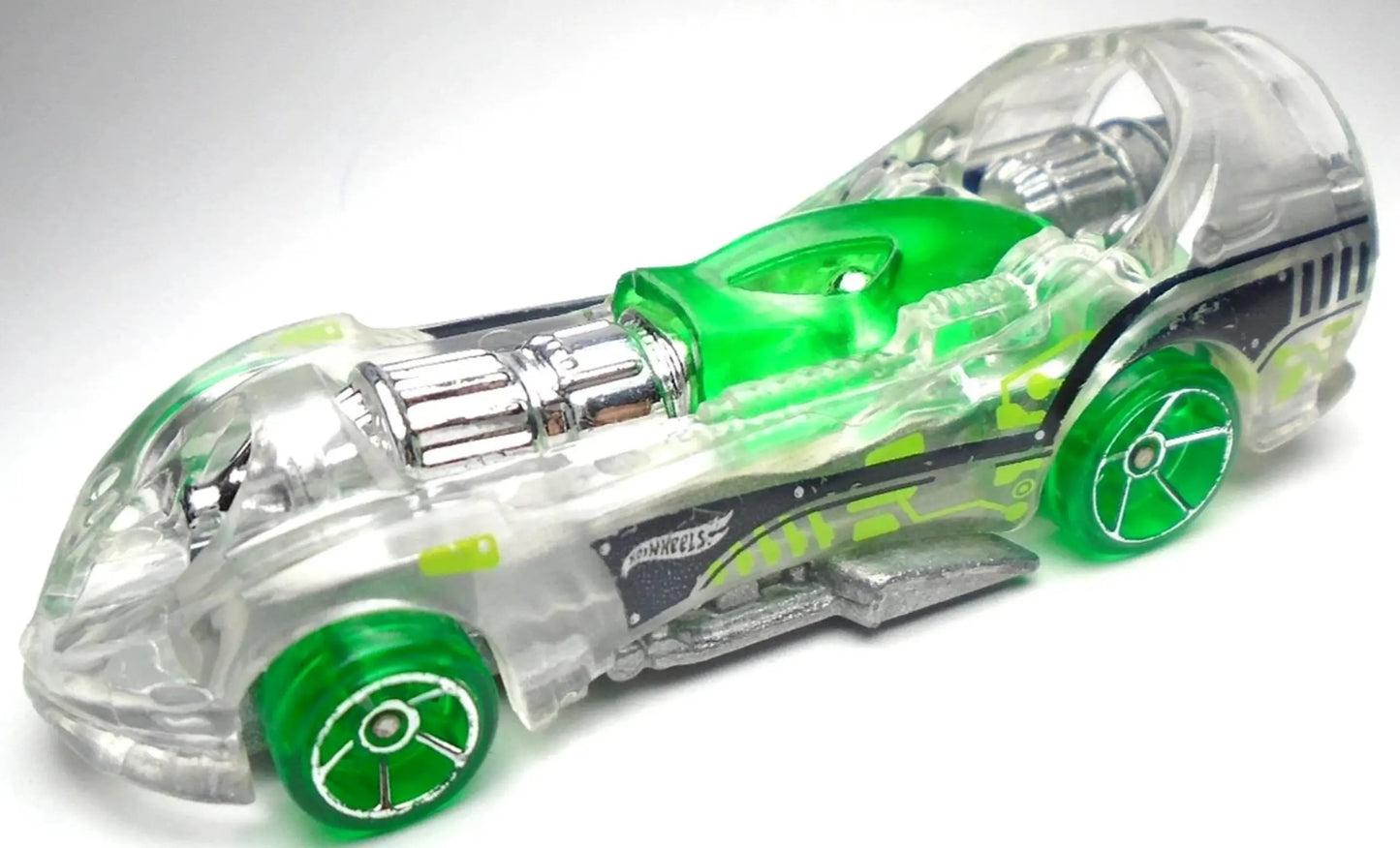 Hot Wheels 2015 Multpack Exclusive, Power Rocket, NEW/LOOSE, clear