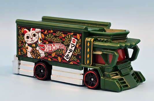 Hot Wheels 2026 #057/250 Raijin Express, NEW/LOOSE, green