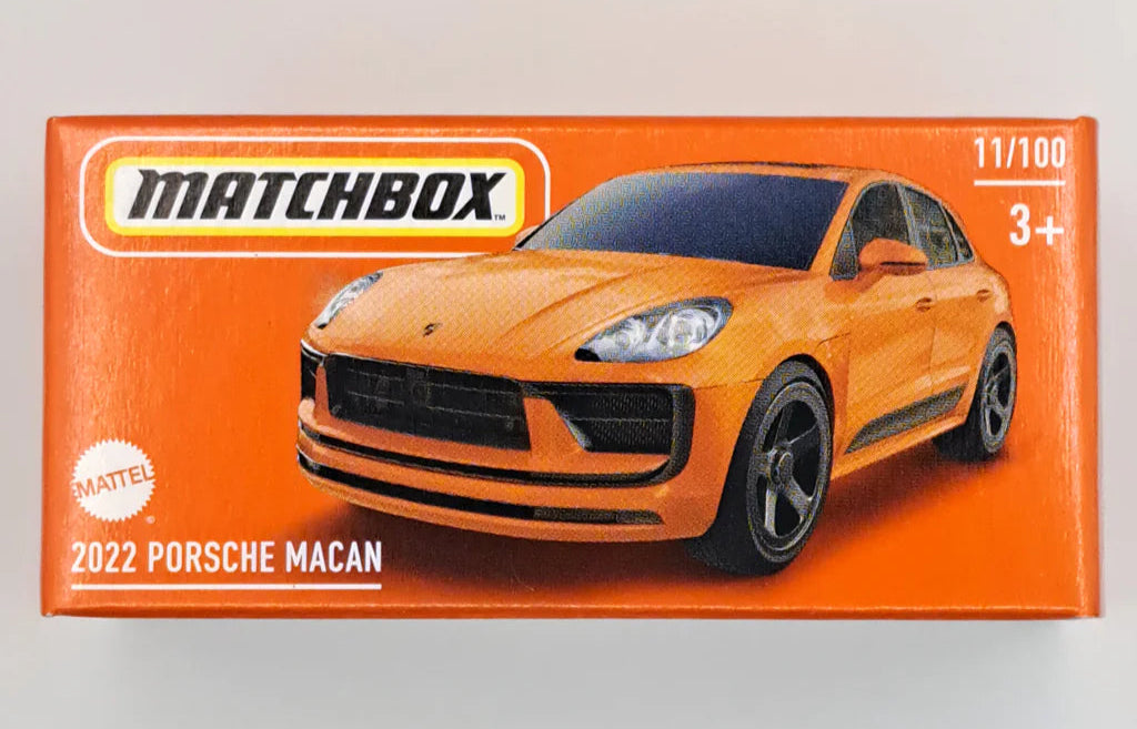 Matchbox 2024 Power Grabs #011/100 2022 Porsche Macan, orange