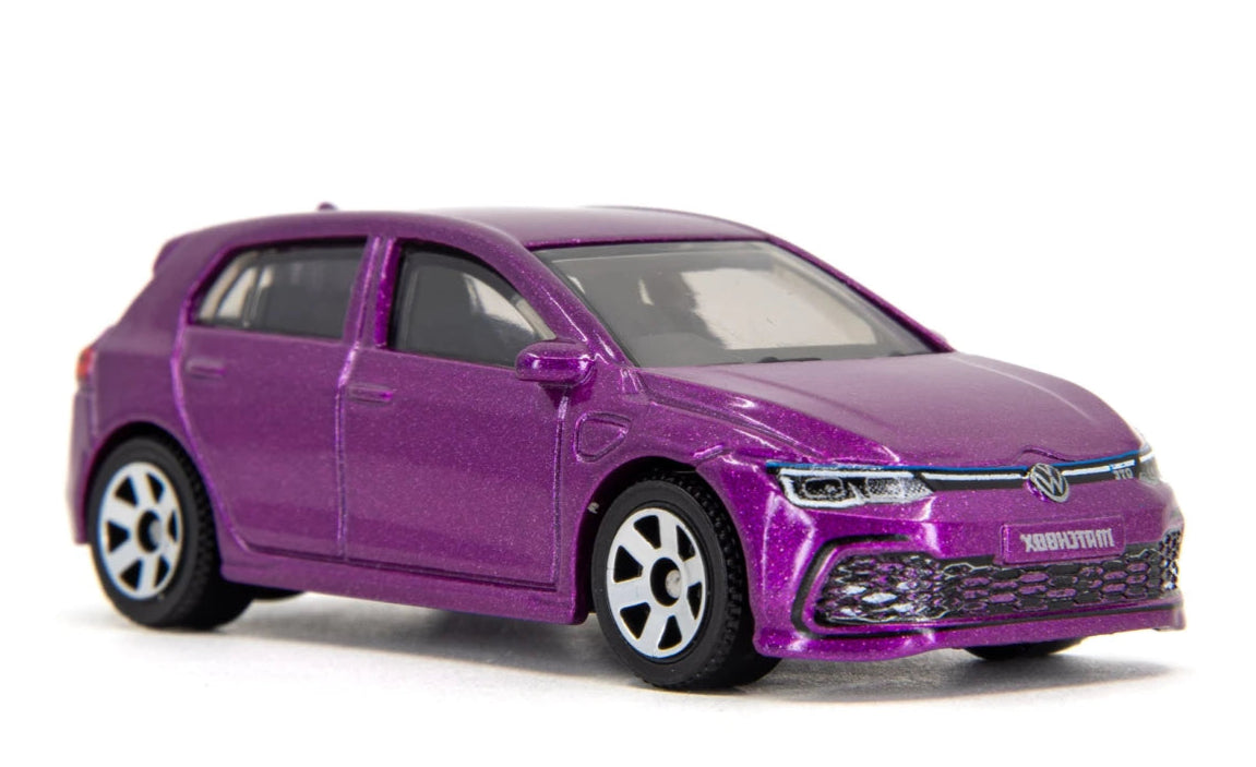 Matchbox 2024 #025/100 2021 Volkswagen Golf GTE, NEW/LOOSE, purple