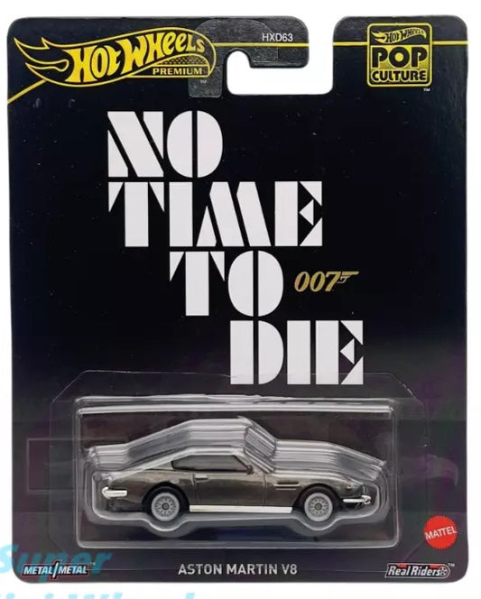 Hot Wheels 2024 Pop Culture No Time To Die Aston Martin V8, silver