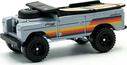 Hot Wheels 2024 #092/250 Land Rover Series II, NEW/LOOSE, grey