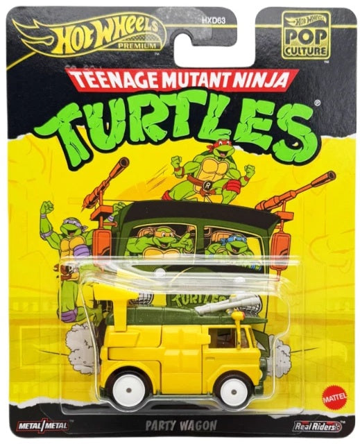 Hot Wheels 2025 Pop Culture, TMNT Party Wagon