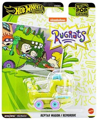 Hot Wheels 2026 Pop Culture Mix 1, Rugrats Reptar Wagon, lime green