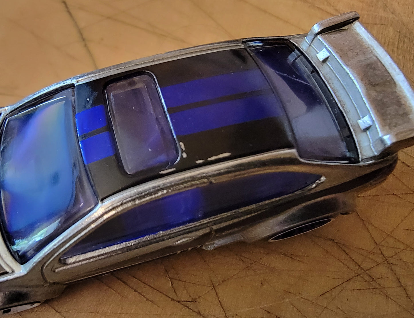 Hot Wheels 2025 ZAMAC Set, '08 Ford Focus, PREOWNED/LOOSE, zamac (imperfect)