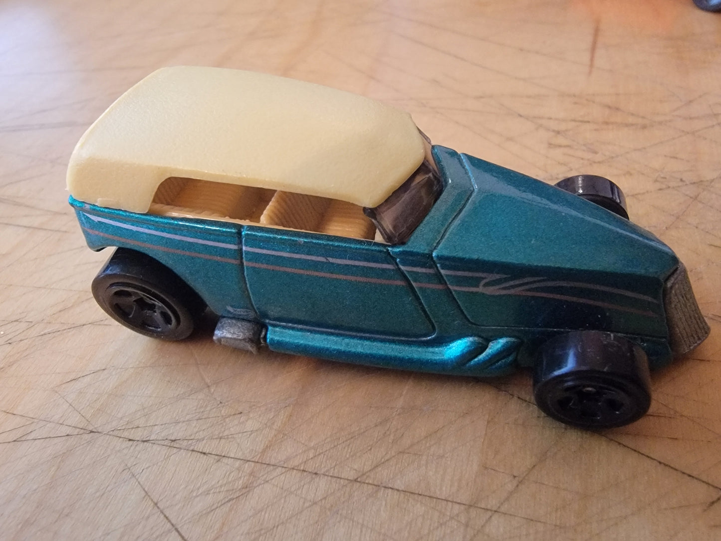 Hot Wheels 1999 #916 Phaeton, PREOWNED/LOOSE, metallic teal