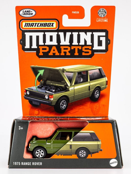 Matchbox 2024 Moving Parts 1975 Range Rover, green