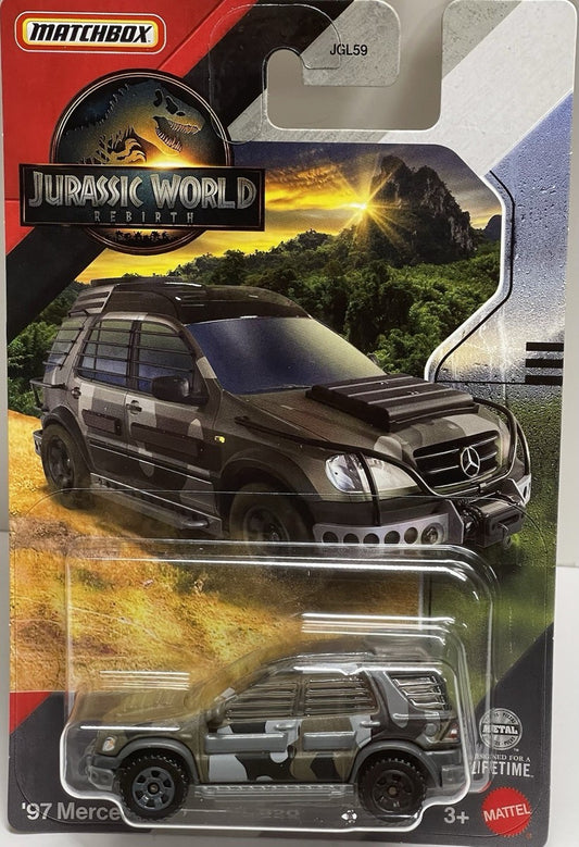 Matchbox 2025 Jurassic World: Rebirth, '97 Mercedes-Benz ML 320