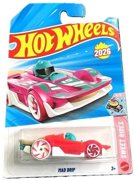 Hot Wheels 2026 #197/250, Mad Drip, pink