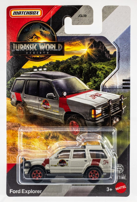 Matchbox 2025 Jurassic World: Rebirth, Ford Explorer