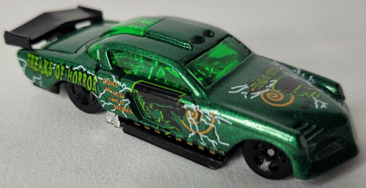 Hot Wheels 1999 #977 At-a-tude, NEW/LOOSE, metalflake dark green
