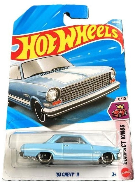 Hot Wheels 2026 #193/250, '63 Chevy II, sky blue