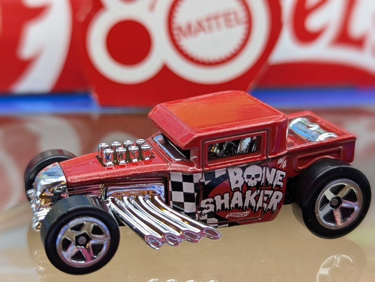 Hot Wheels 2025 Multipack Exclusive Bone Shaker, NEW/LOOSE, red
