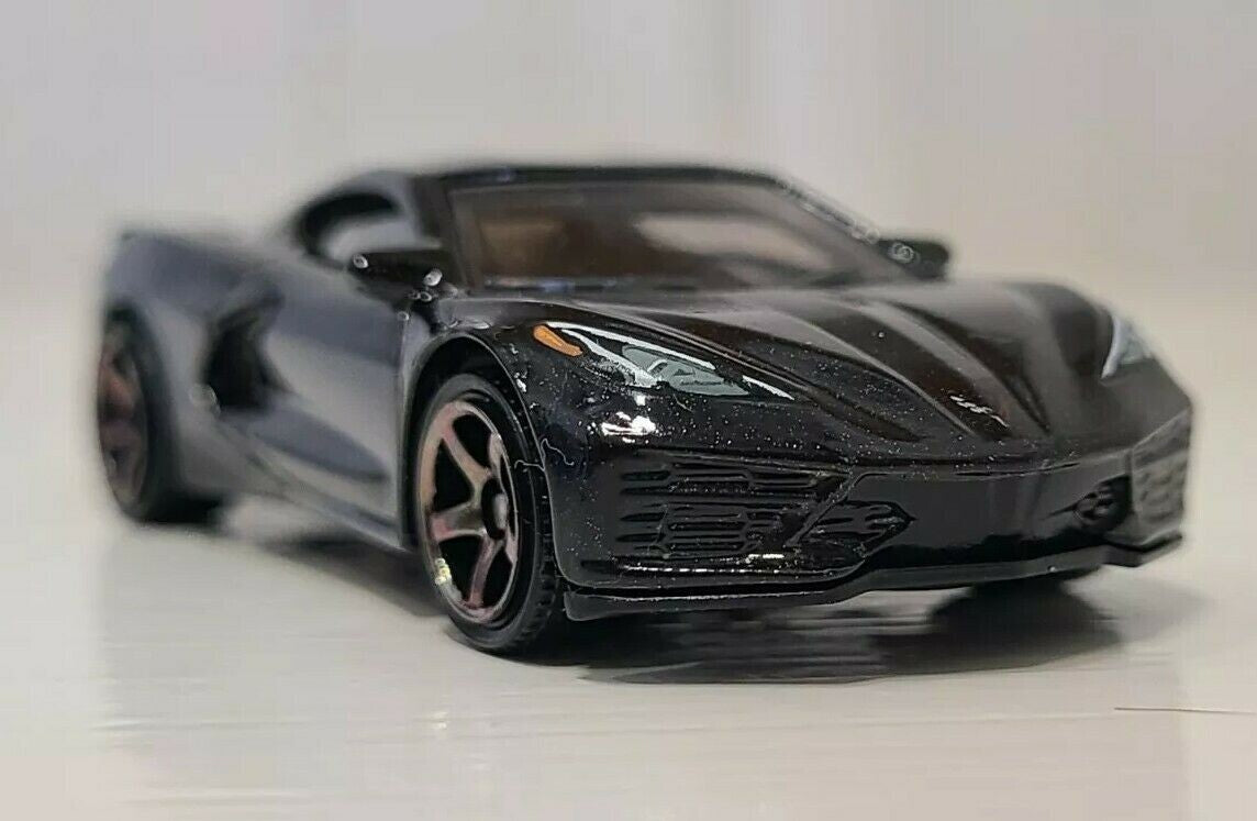 Matchbox 2022 #020/100 2020 Corvette, NEW/LOOSE, black