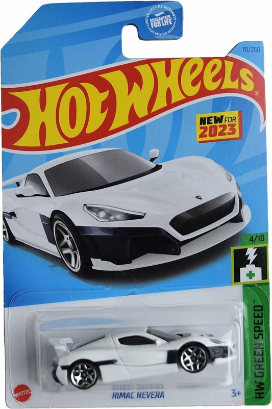 Hot Wheels 2023 #070/250 Rimac Nevera, white