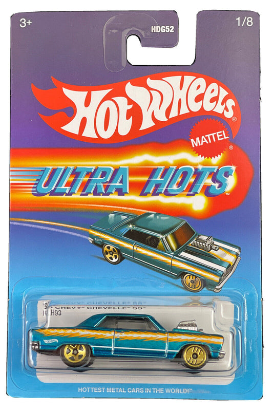 Hot Wheels 2023 Ultra Hots Mix B, '64 Chevy Chevelle SS, spectraflame aqua