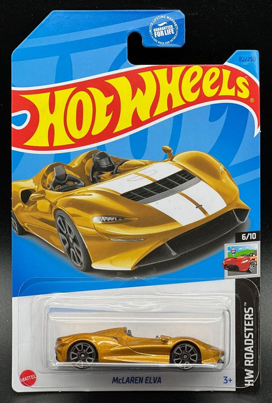 Hot Wheels 2023 #082/250 McLaren Elva, colorado gold