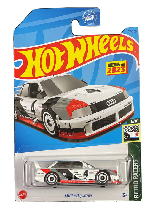 Hot Wheels 2023 #077/250 Audi 90 quattro, white
