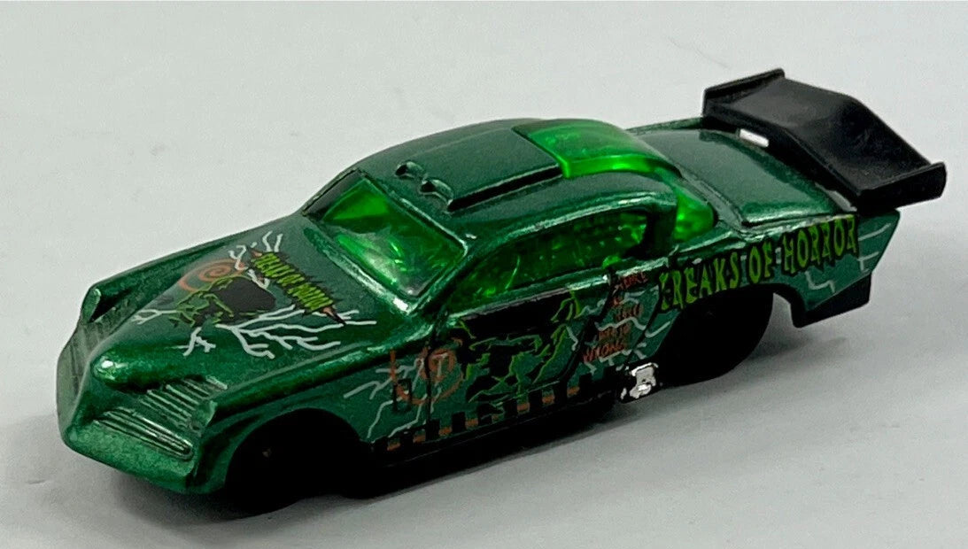 Hot Wheels 1999 #977, At-A-Tude, NEW/LOOSE, metalflake dark green