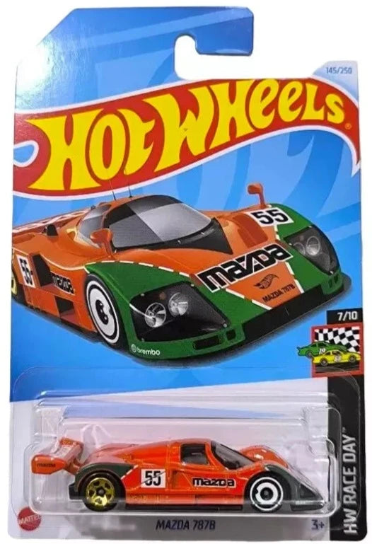 Hot Wheels 2024 #145/250 Mazda 787B, orange