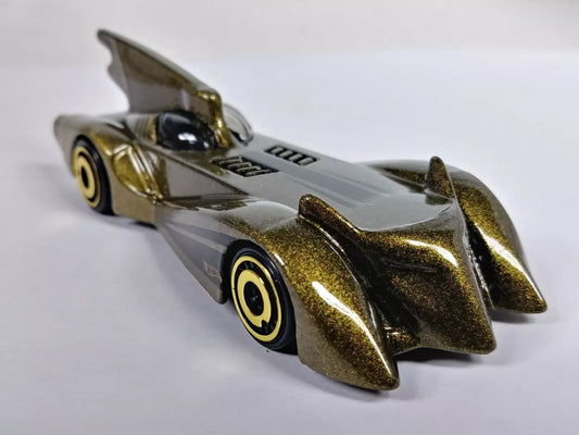 Hot Wheels 2023 #137/250 (The Brave and the Bold) Batmobile, NEW/LOOSE, metalflake bronze