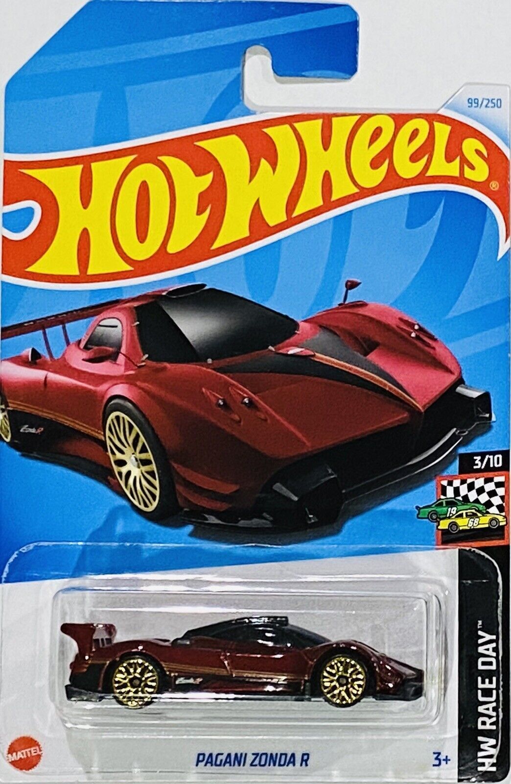 Hot Wheels 2024 #099/250 Pagani Zonda R, deep red – Ignition Diecast