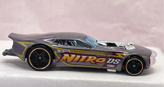 Hot Wheels 2024 Multipack Exclusive Nitro Doorslammer, NEW/LOOSE, metallic light purple