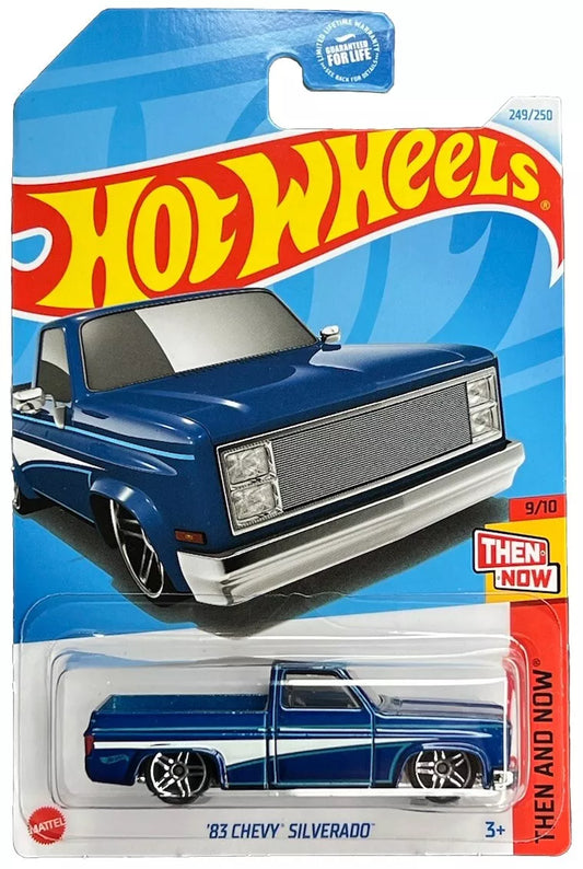Hot Wheels 2024 #249/250 '83 Chevy Silverado, blue