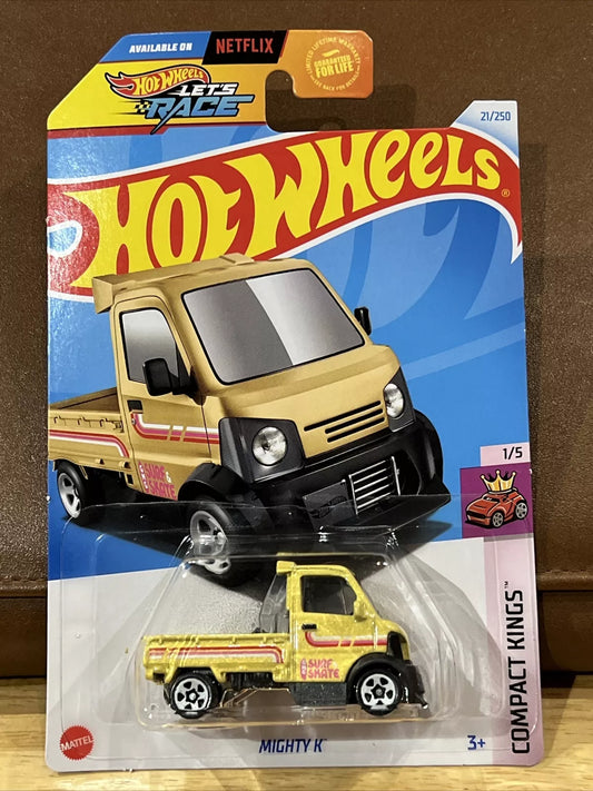 Hot Wheels 2024 #021/250 Mighty K, light yellow