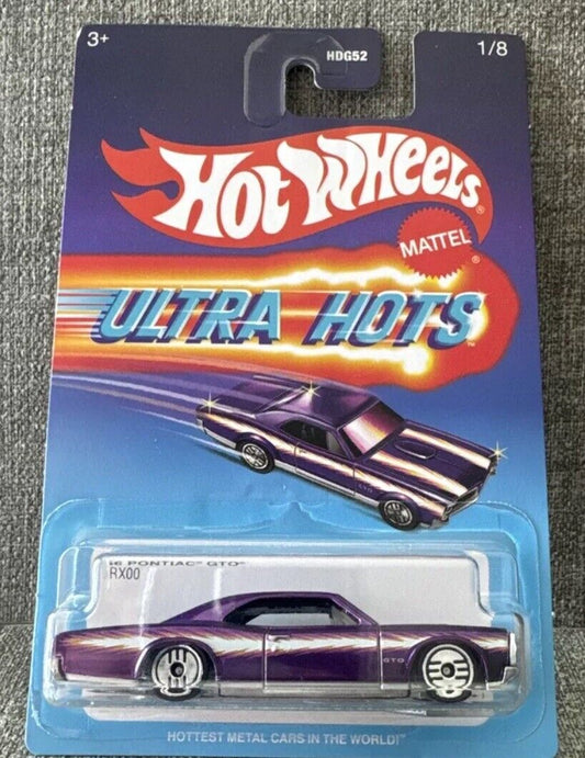 Hot Wheels 2024 Ultra Hots Mix A 1/8, '66 Pontiac GTO, spectraflame purple