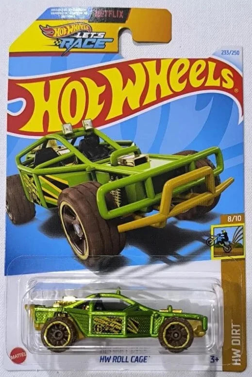 Hot Wheels 2024 #233/250 HW Roll Cage, green